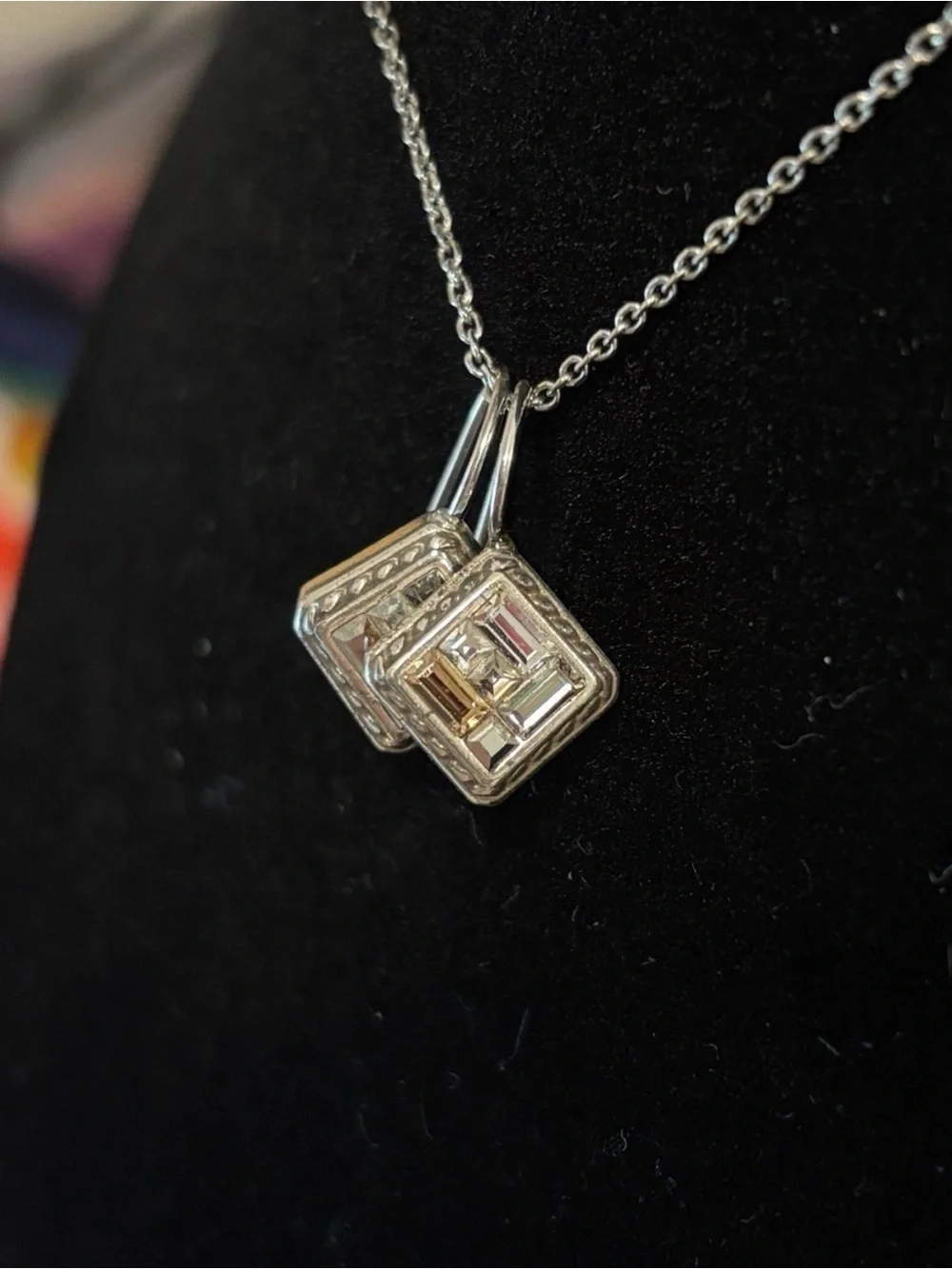 🆕💎Brighton St. Michael’s SWAROVSKI CRYSTAL SLVR Necklace and Earrings